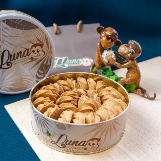 猴子曲奇餅-皇室棕梠蜜曲奇餅200g