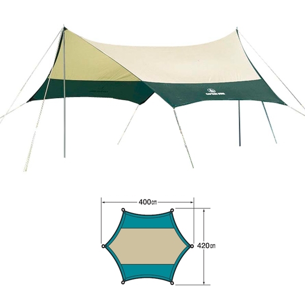 Captain Stag Plena Hexa Tarp M-3155 六角天幕