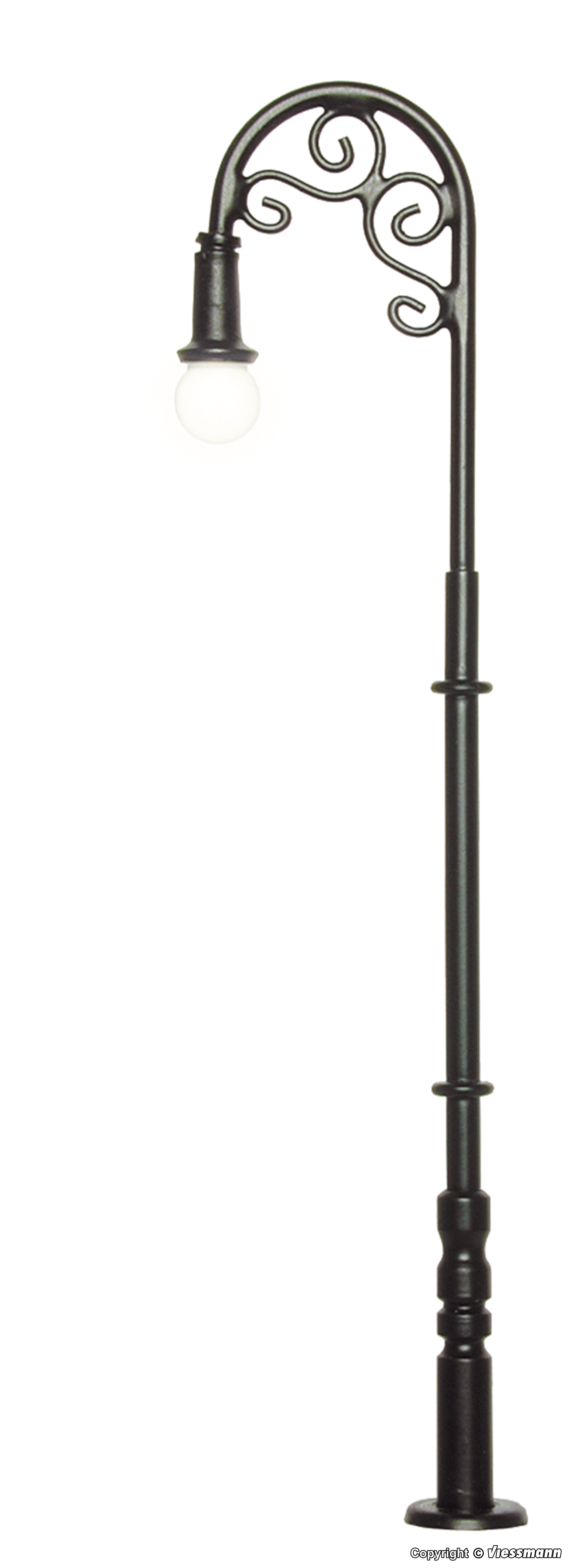 Viessmann 6030 HO規 Nostalgic swan neck lamp LED warm-white 懷舊天鵝頸燈 暖白色