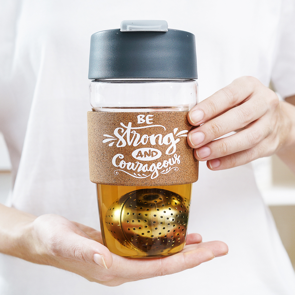 PO: MAG Tumbler, Be Strong (Grey Lid ), 12oz