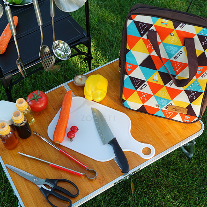 【CLS】露營野炊廚具八件組｜外袋花色隨機出貨