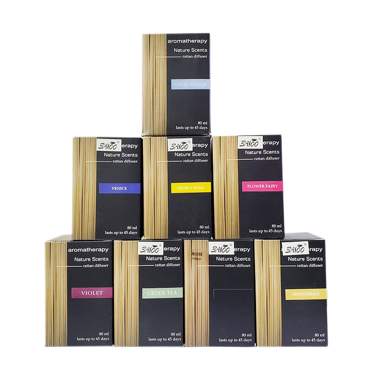 四方籐枝香薰花座 80ml (連籐枝1pack) No.438479