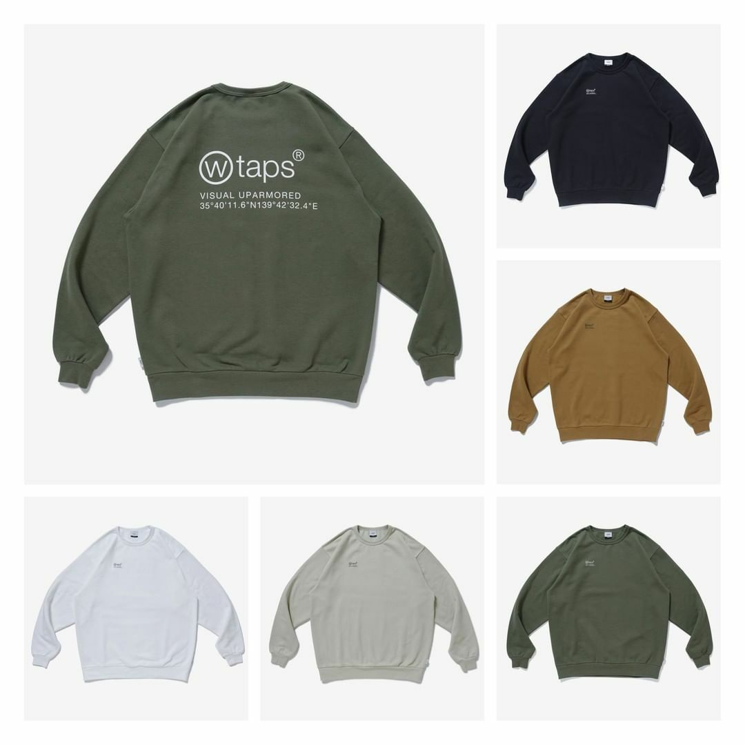 2021AW WTAPS OG 大學T 目錄隱藏款 五色 LOGO 座標 現貨