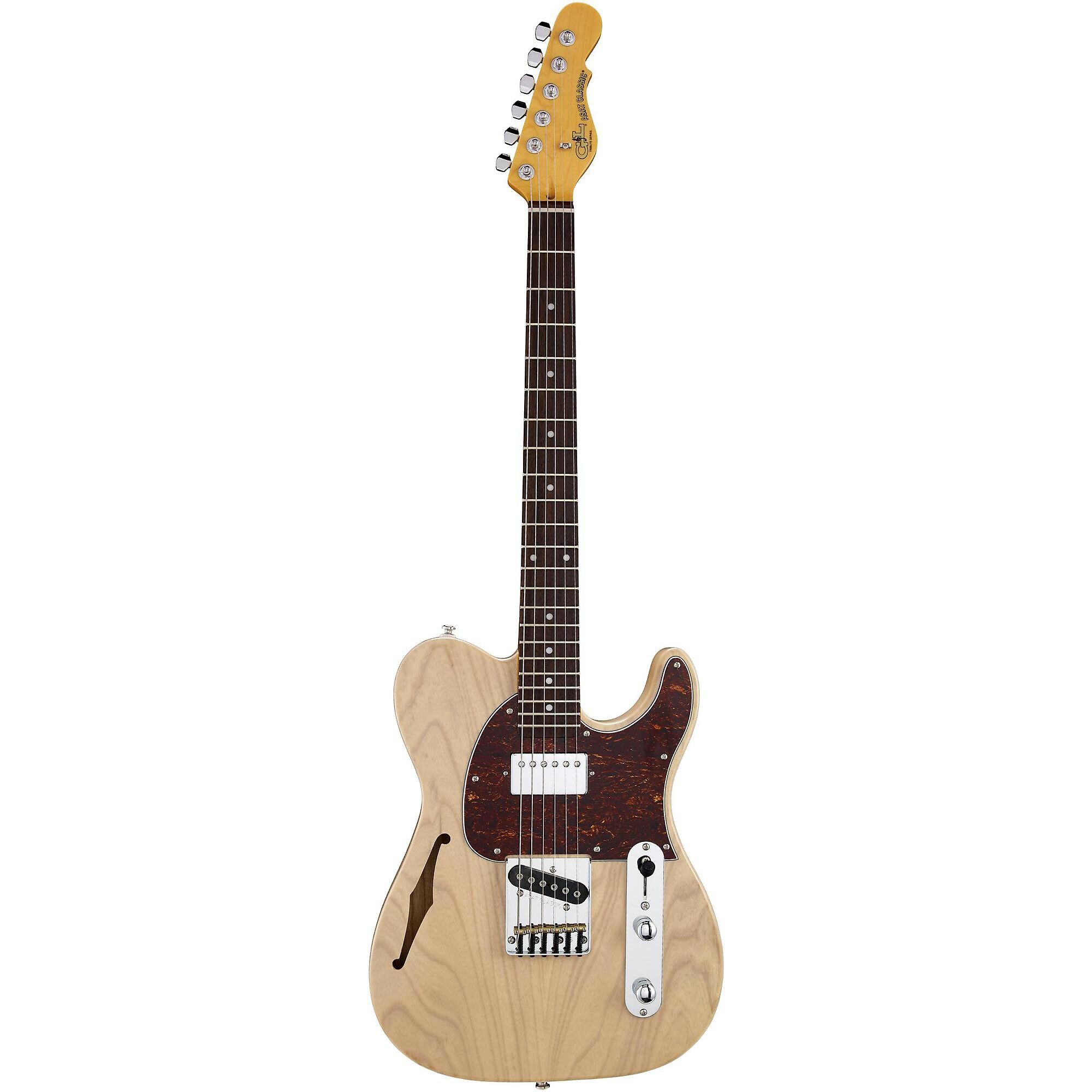 G&L ASAT Classic Bluesboy Semi-Hollow半空心- Blonde