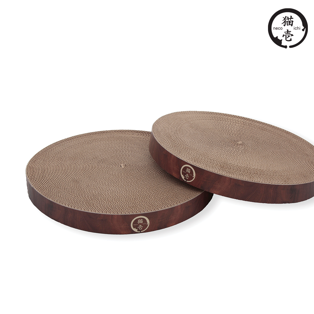 貓壹 抓抓盆 櫻桃木紋 補充內盆2入