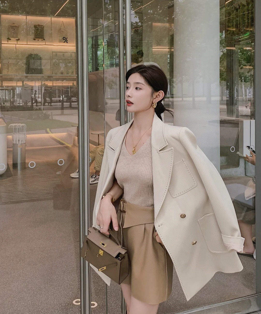 牛皮一代凱莉包(多色)