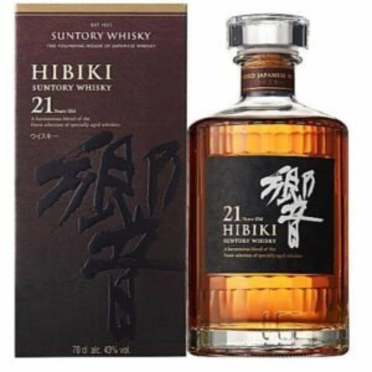 Hibiki 響SUNTORY - 響21年威士忌(盒裝)