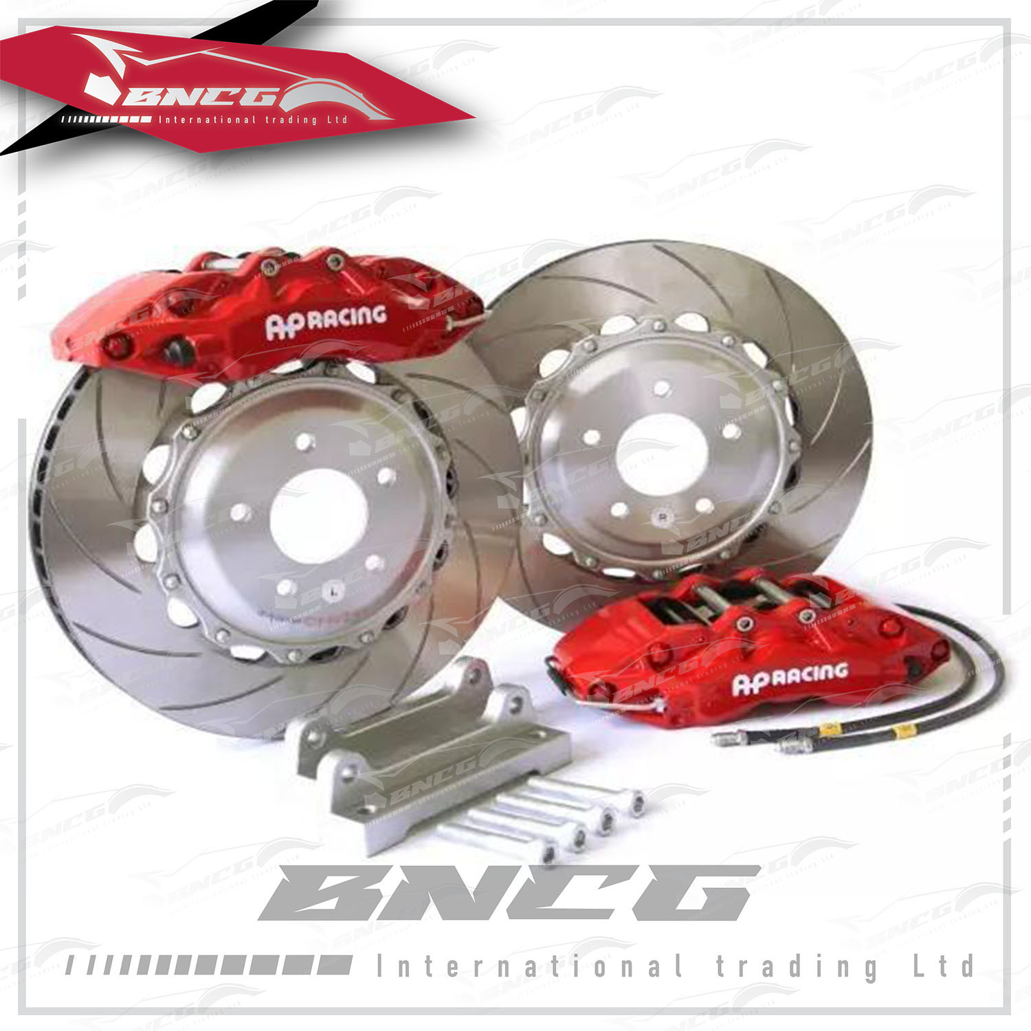 AP Racing 英國官方原裝 鍛造雙片式鋁合金 對向6活塞 煞車卡鉗 套組 CP9040