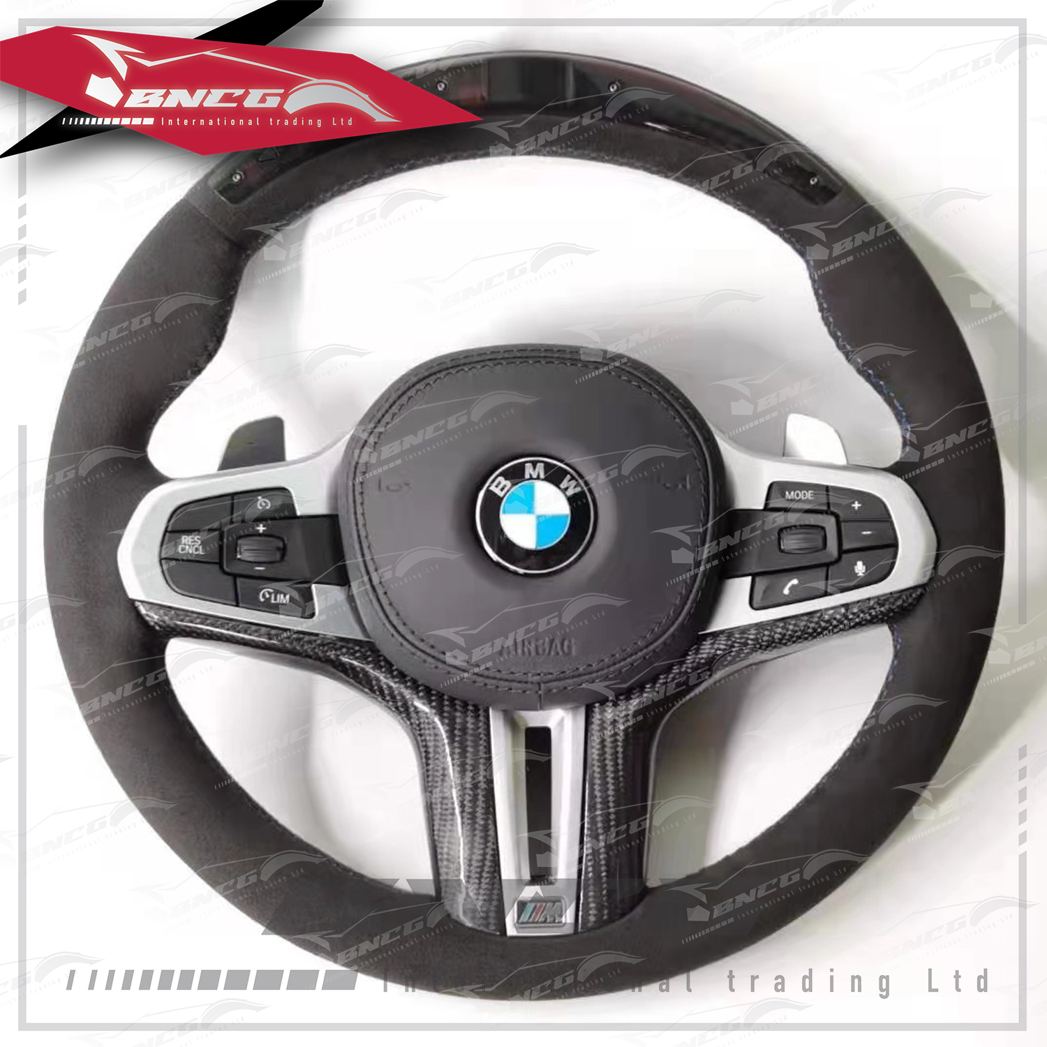 寶馬 BMW F / G 底盤 全車系 通用款 改裝 卡夢 碳纖維 多功能 平底式 超轉燈 競速 M款 方向盤