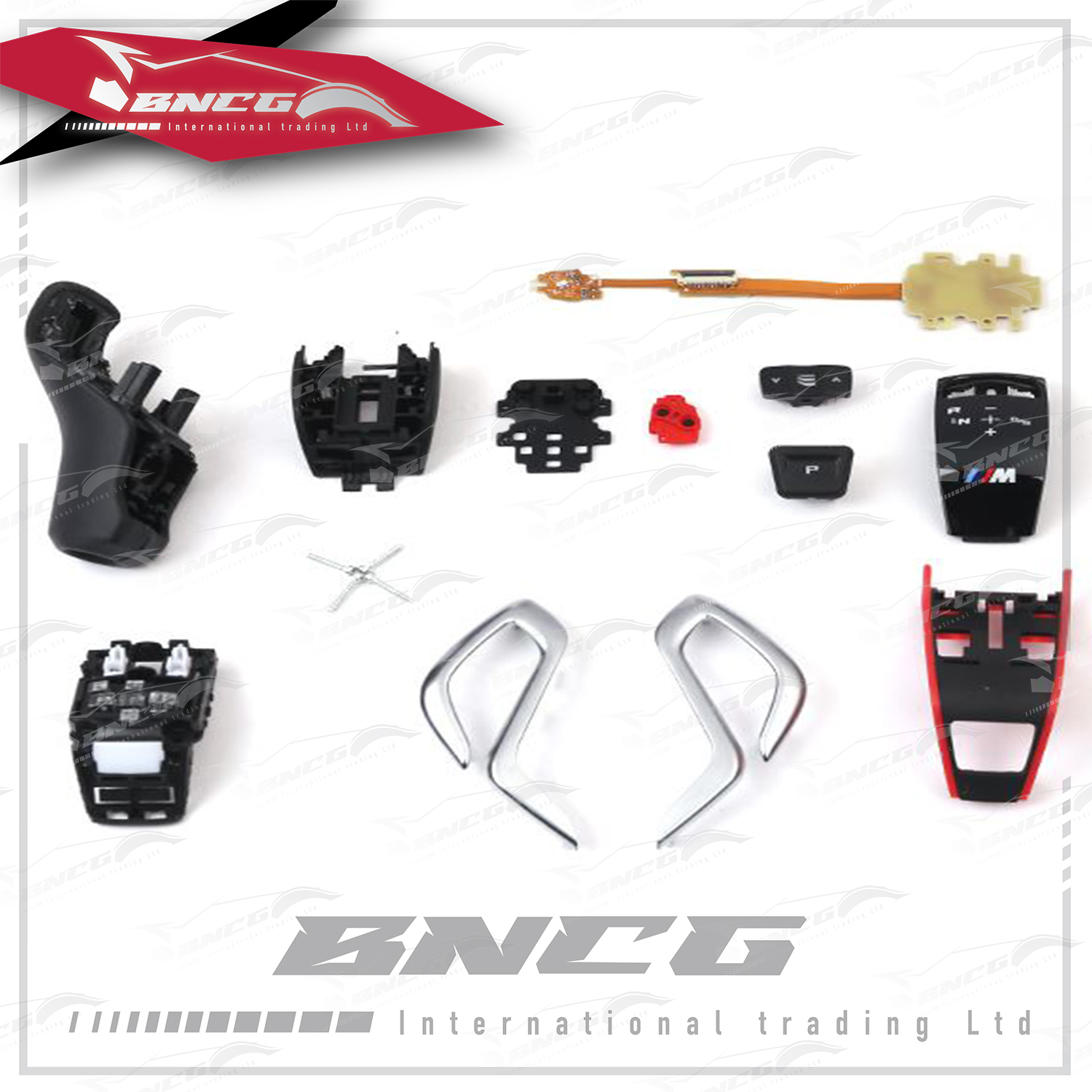 寶馬 BMW G系列底盤適用 升級 內飾 中控台 M5款 大雞腿 排檔桿 顯示檔位