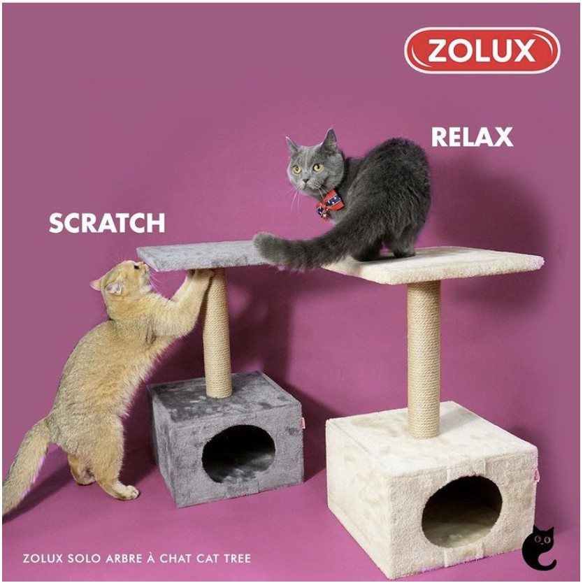 Zolux Solo Cat Tree 單層貓傢私（家居用品）