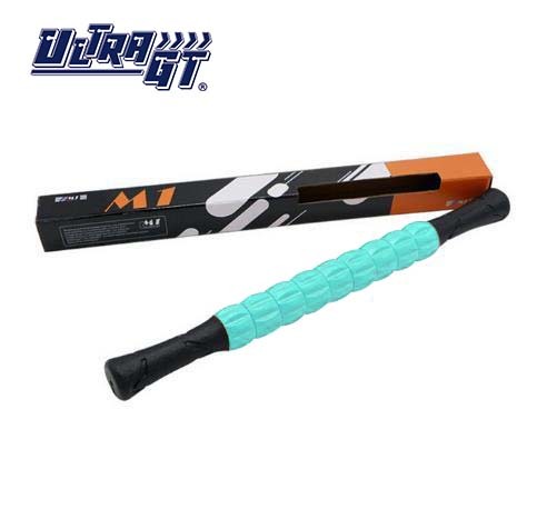 ULTRA GT M1 按摩棒肌肉滾輪 緩解疼痛 便攜式 健身瑜伽滾輪 (綠色)