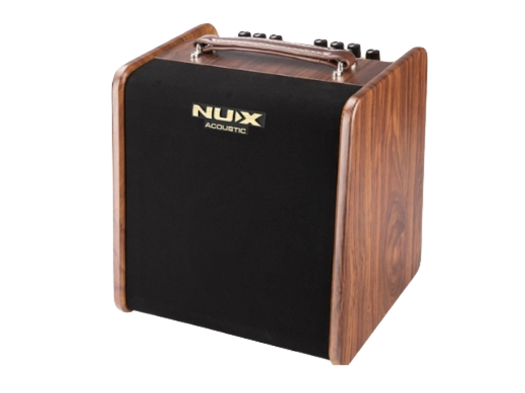 NUX - Stageman AC-80 木吉他音箱 充電式 app操作 內建IR、Loop及節奏鼓機 支援藍牙 附原廠踏板