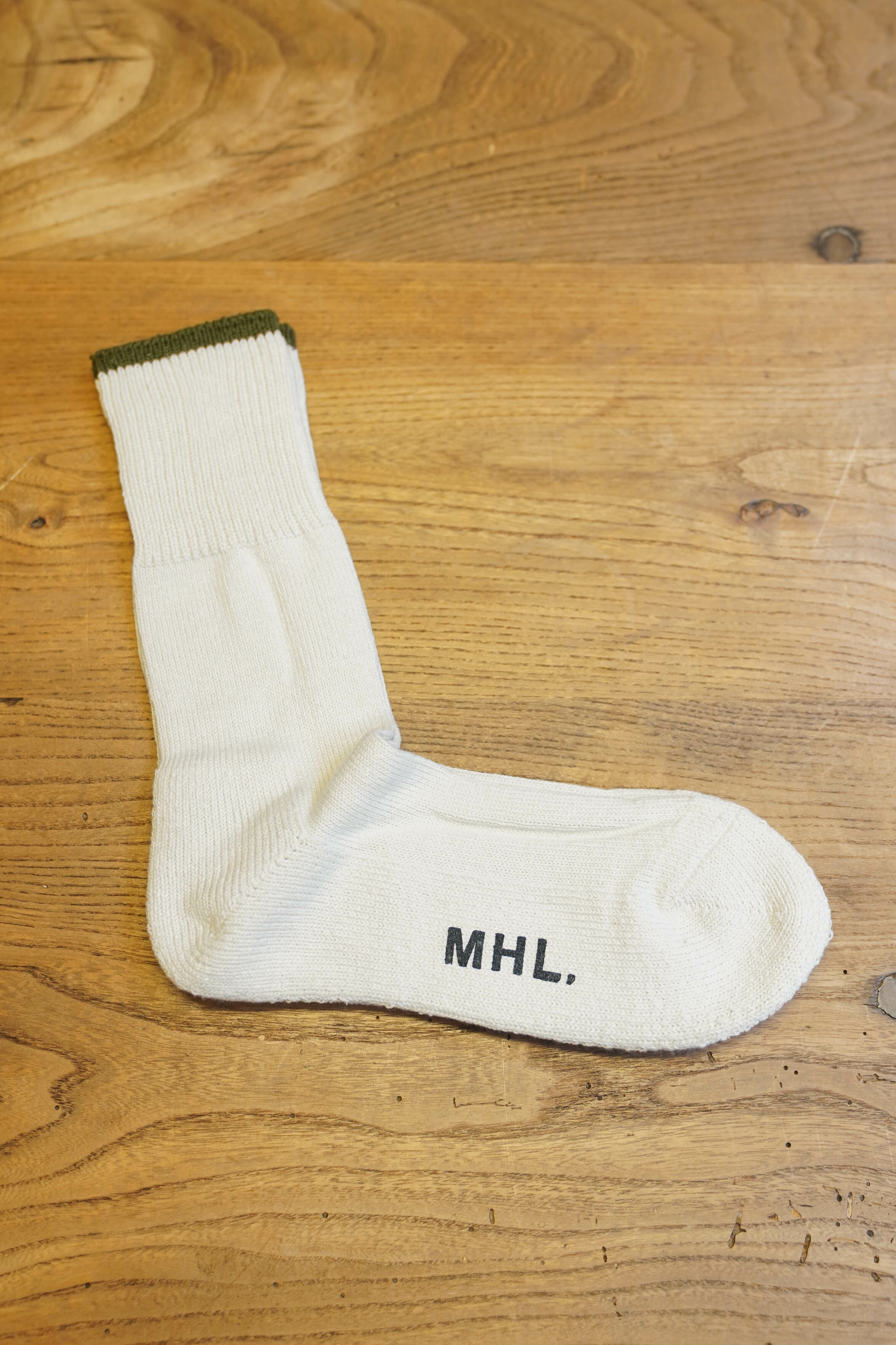 MHL. MENS RECYCLE COTTON PILE SOCK (3COL)