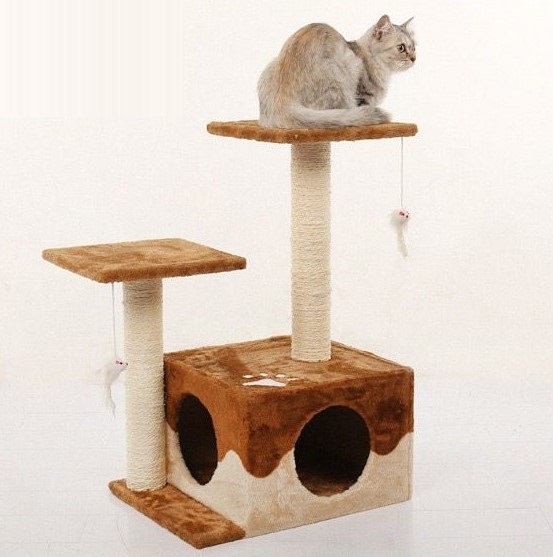 LZ0152 三層方形貓座