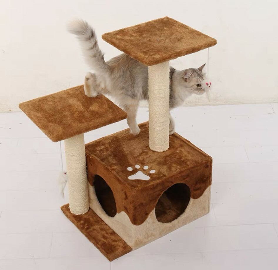 LZ0152 三層方形貓座