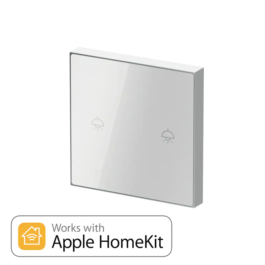 LifeSmart Nature Switch 星玉開關 (2位智能燈掣) (黑/白)