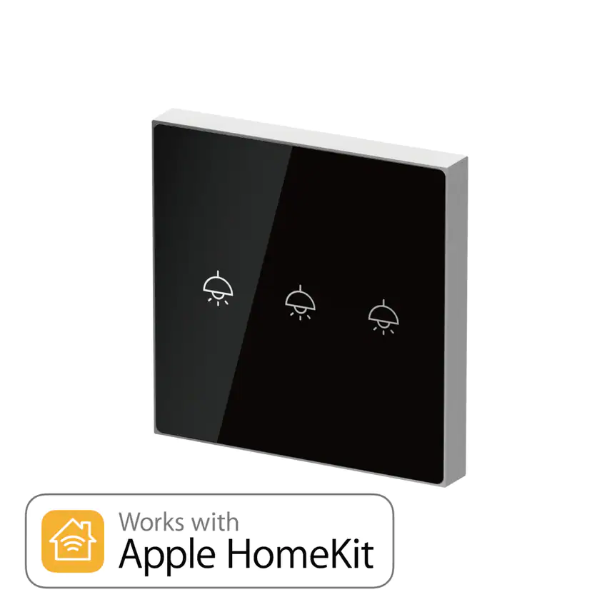 LifeSmart Nature Switch 星玉開關 (3位智能燈掣) (黑/白)