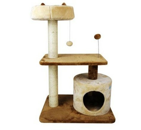 LZ0146 三層圓筒貓座