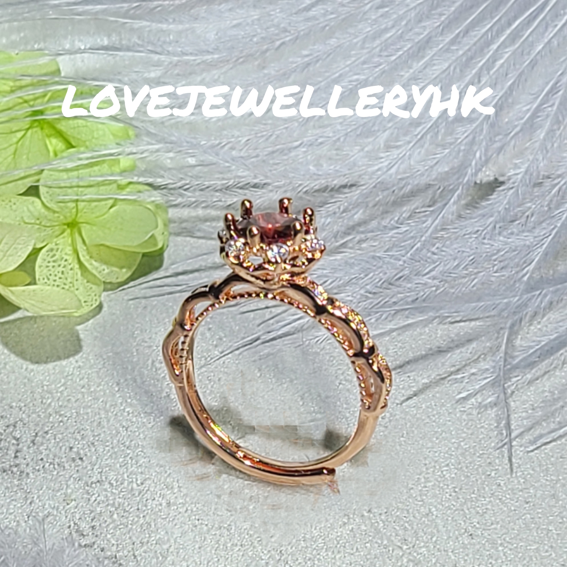 石榴石戒指RG003RU