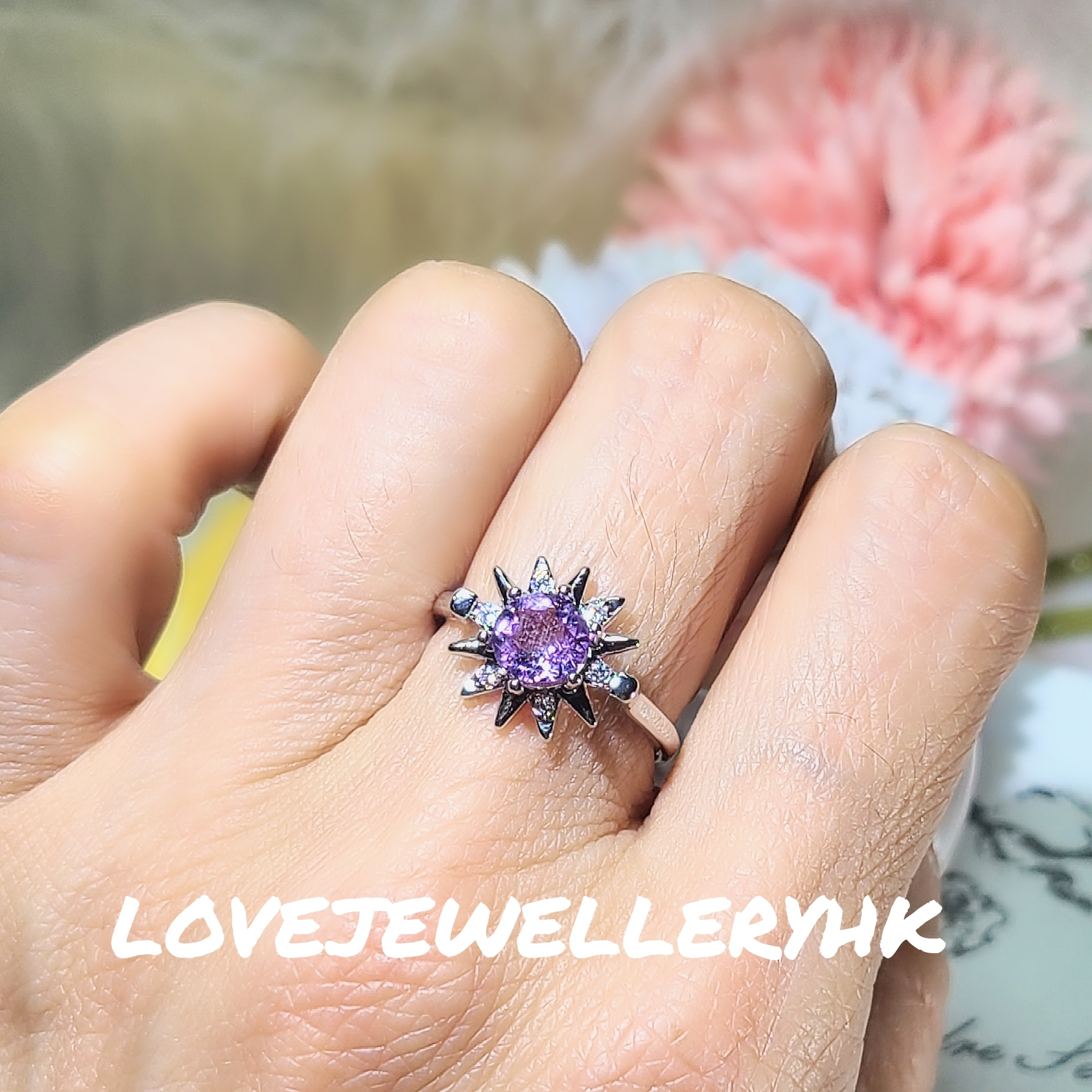 紫晶戒指RG002VU