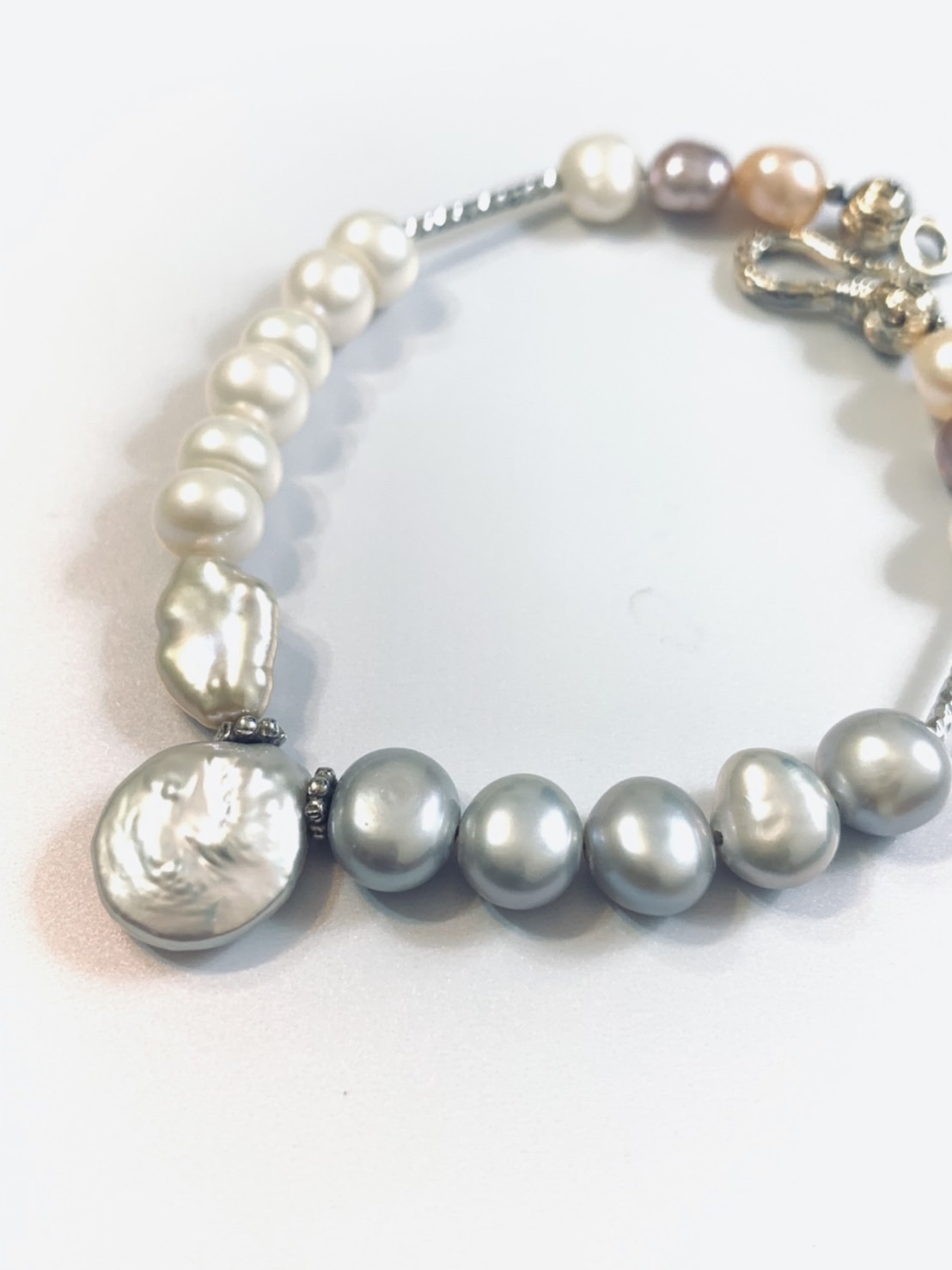 巴洛克珍珠手鍊丨六月誕生石