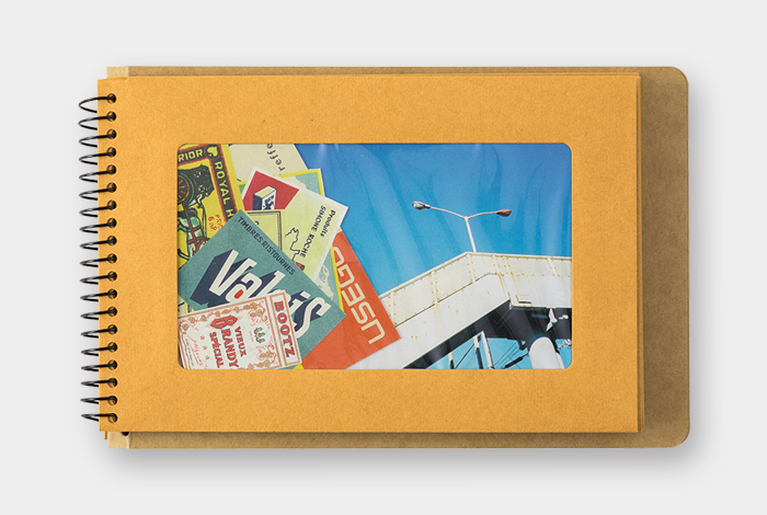 TRC Spiral Ring 筆記本 信封式透明窗