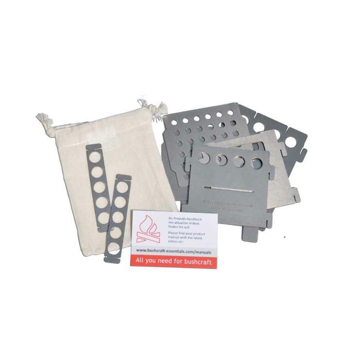 德國 Bushcraft Essentials BCE-001 Bushbox Pocket Stove 小型柴火爐