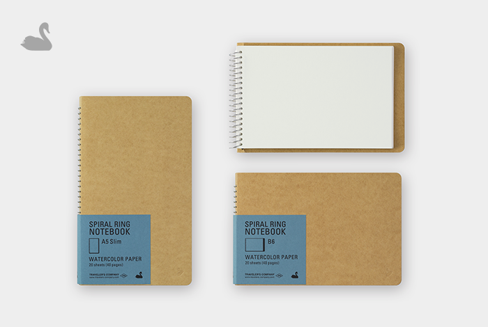 TRC Spiral Ring 筆記本 水彩紙(2種尺寸）
