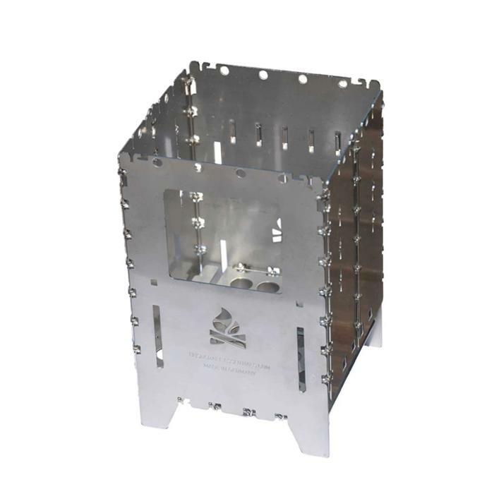 Bushcraft Essentials BCE-024 Bushbox XL Combination Kit 不鏽鋼柴火爐