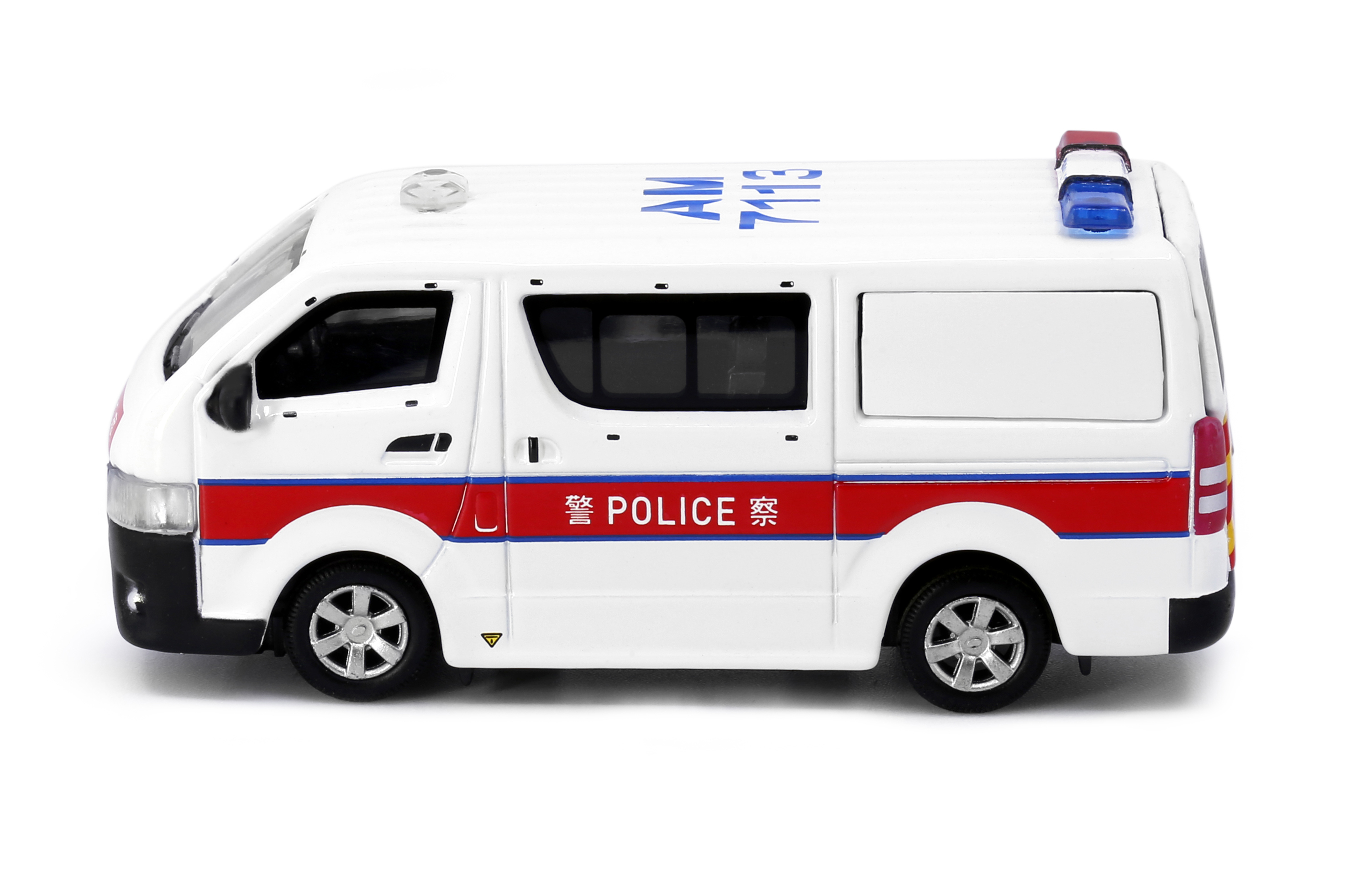 Tiny 微影 城市 02 合金車仔 - 豐田Hiace (銀輪) (AM7113)