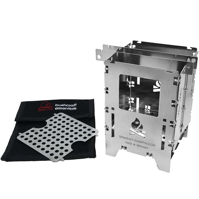 Bushcraft Essentials BCE-042 Bushbox LF Set Outdoor Stove 不鏽鋼柴火爐