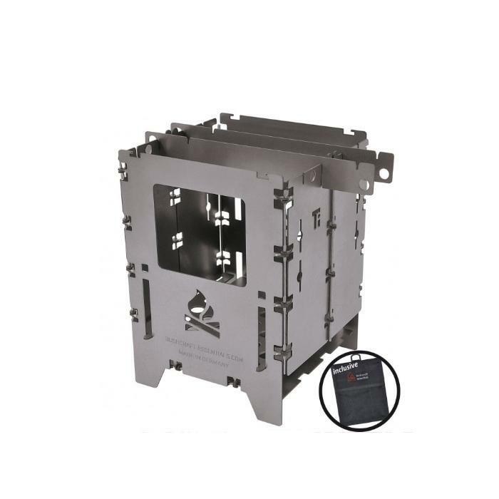 Bushcraft Essentials BCE-044 Bushbox LF Titanium Outdoor Stove 鈦金屬柴火爐