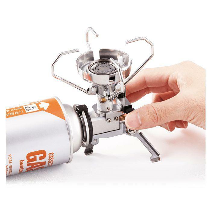 IWATANI Fore Wind Micro Camp Stove FW-MS01 輕量級戶外氣爐（不包燃料）
