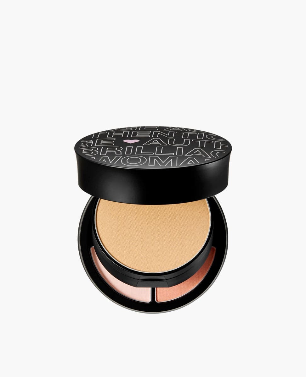 BRILLIAGE Authentic Woman Glow Stage SPF35 PA +++ foundation,highlight & cheek color 彩妝粉底盒