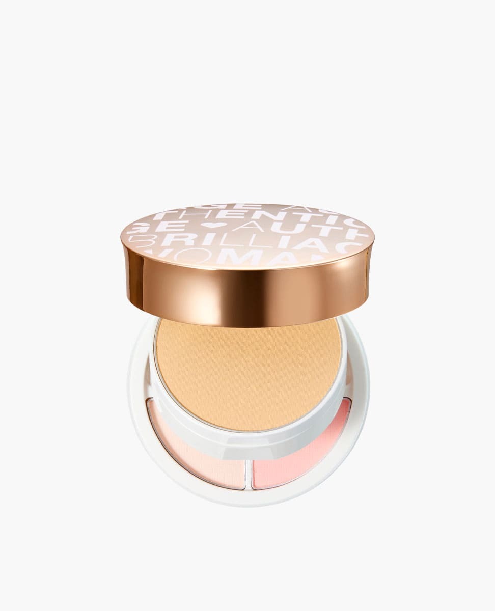 BRILLIAGE Authentic Woman Peerless  SPF50 / PA ++++ foundation,highlight & cheek color 彩妝粉底盒