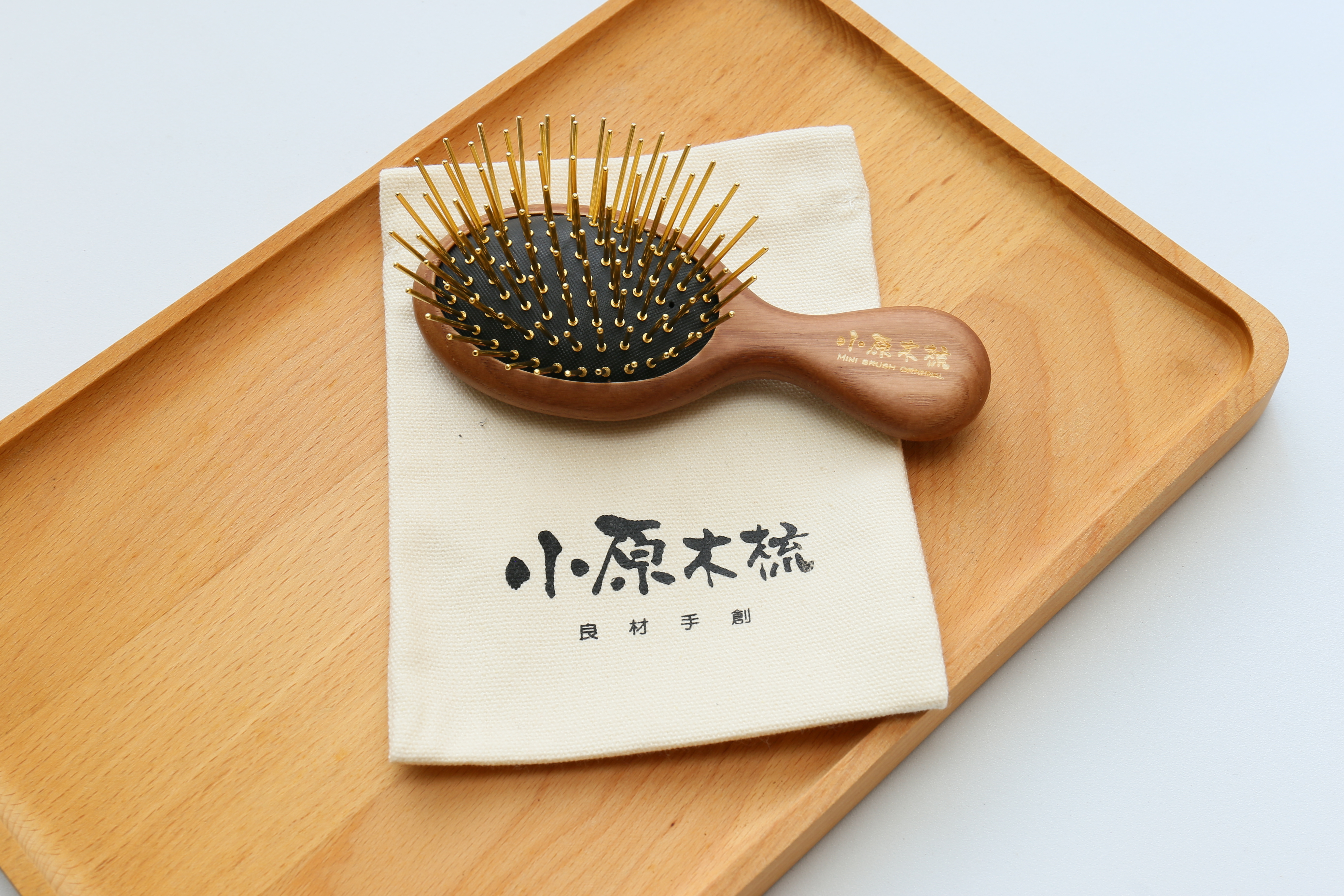 【小原木梳】棉麻製品梳子保護收納袋