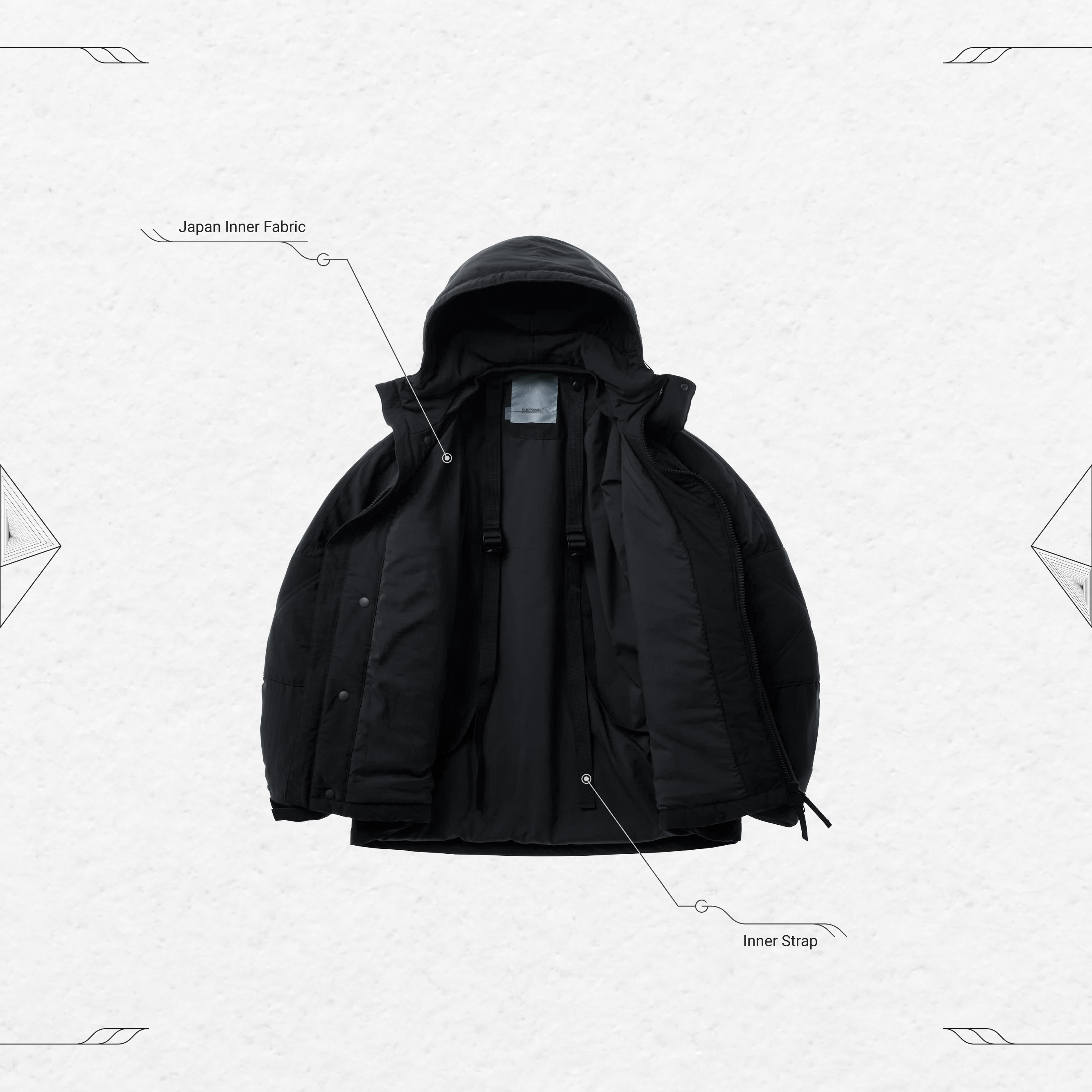 “VG-3MF” - 3M Thinsulate “FZRA” Parka - Shadow