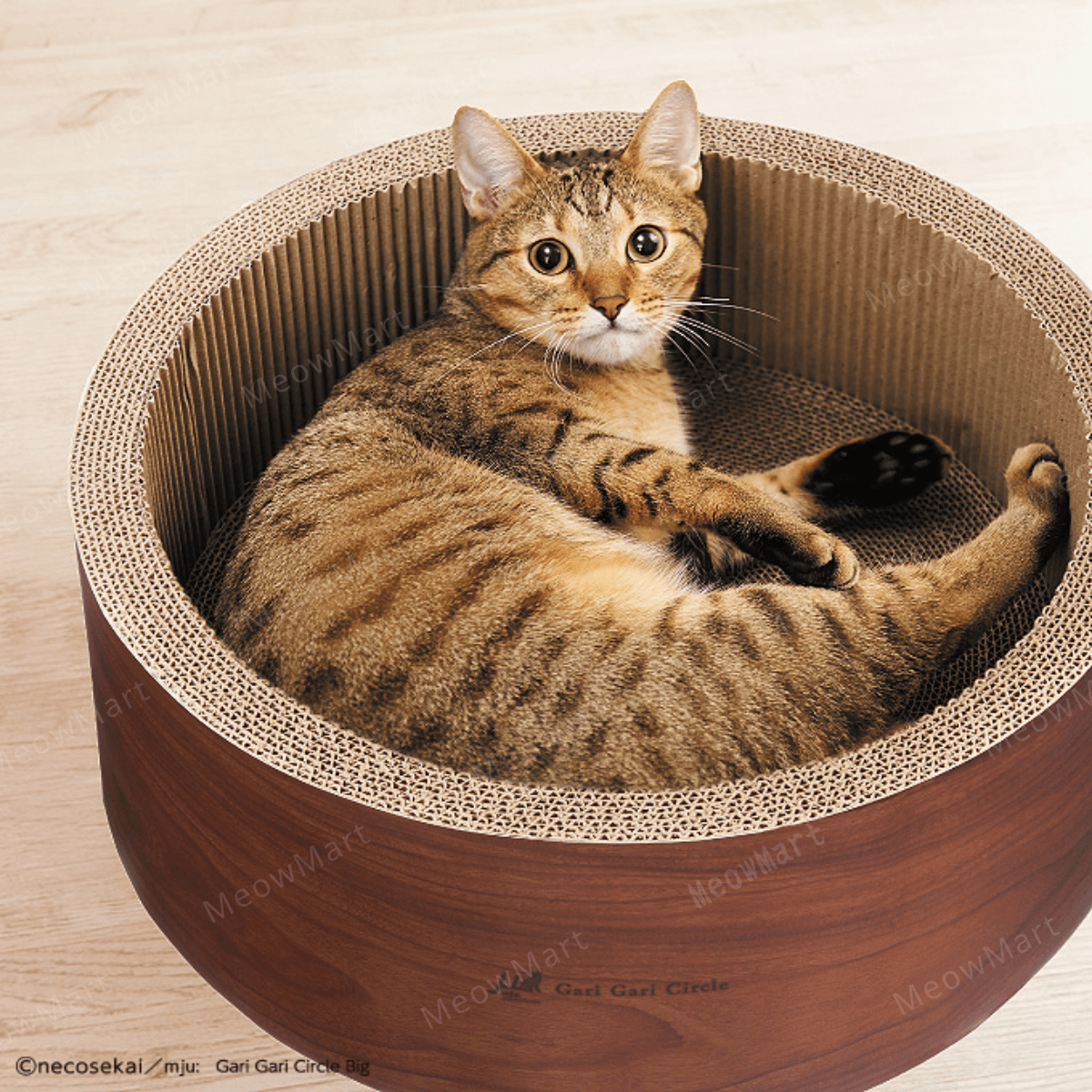 日本Gari Gari 圓窩形貓抓板