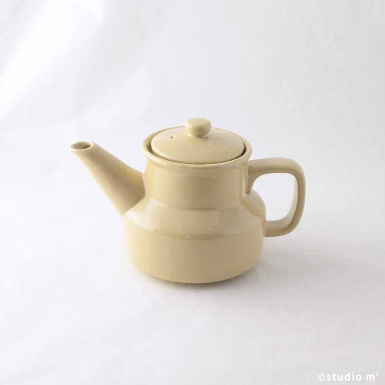 STUDIO M' - CAUSETTE復古茶壺/米色