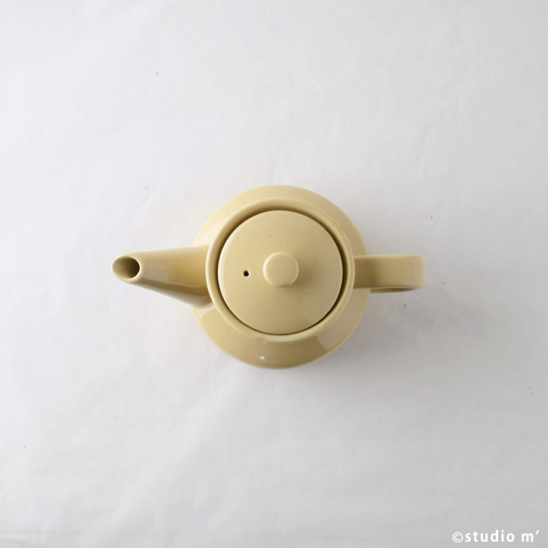 STUDIO M' - CAUSETTE復古茶壺/米色