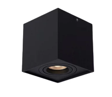 BRL 盒仔燈 方邊 單頭  (白/黑/外白內黑)