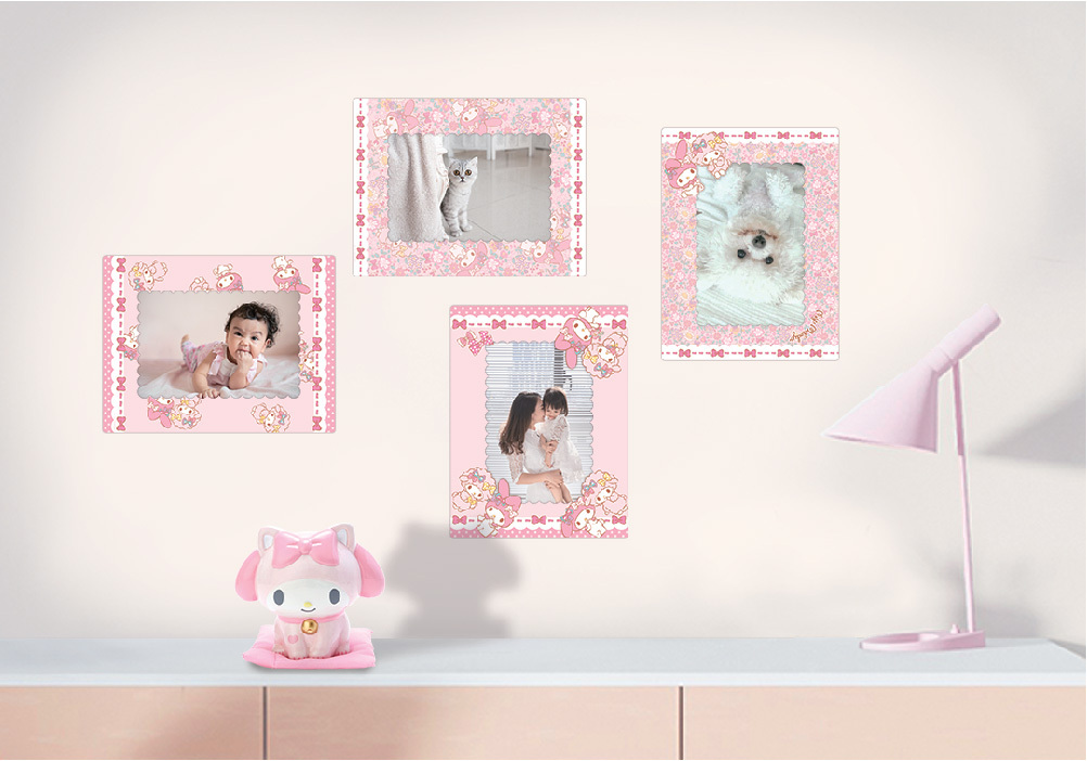 QuickFilm™靜電無痕相框貼 (4R My Melody相框貼8張)