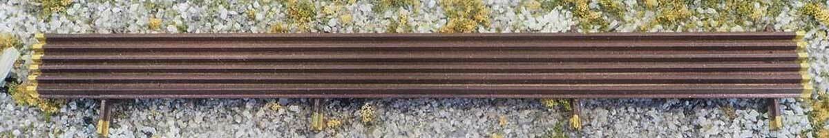 GreenMax 2198 N規 素材 塑膠材料導軌 10入