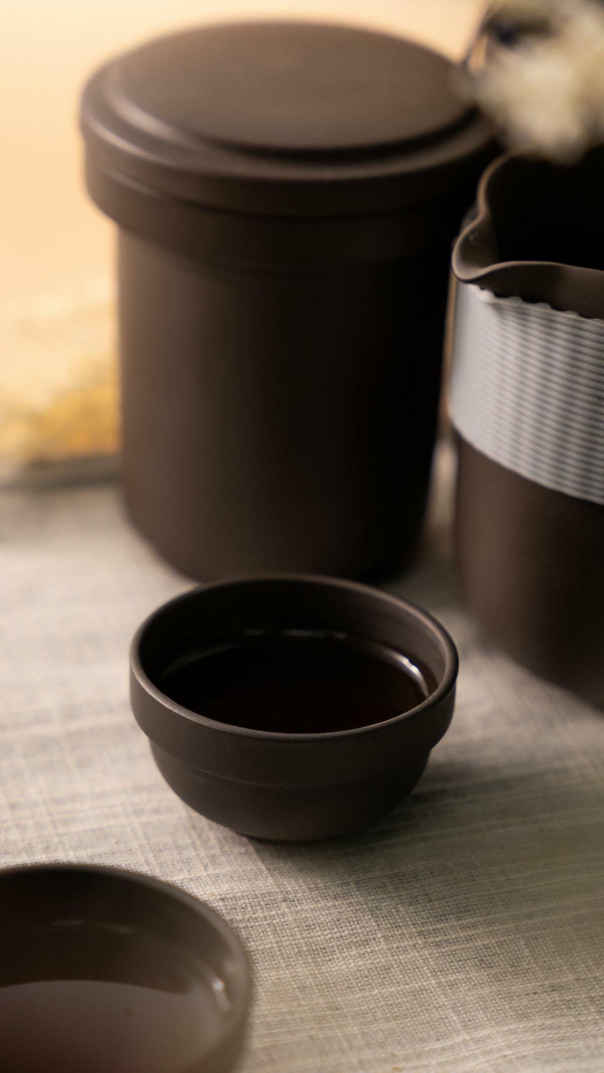 Cha Yuen - Purple clay tea set