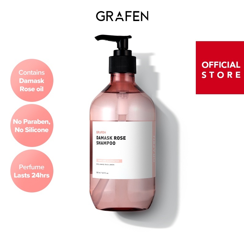 GRAFEN Damask Rose Shampoo 500ml