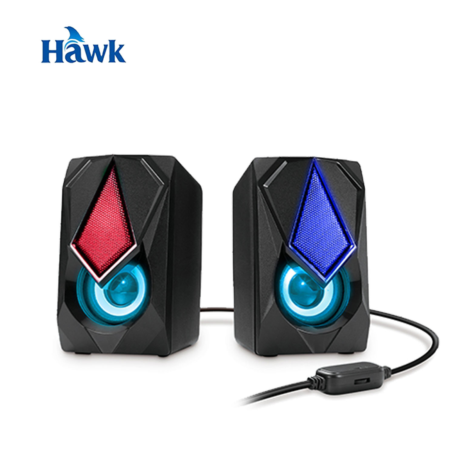 HAWK U203 USB炫彩發光喇叭