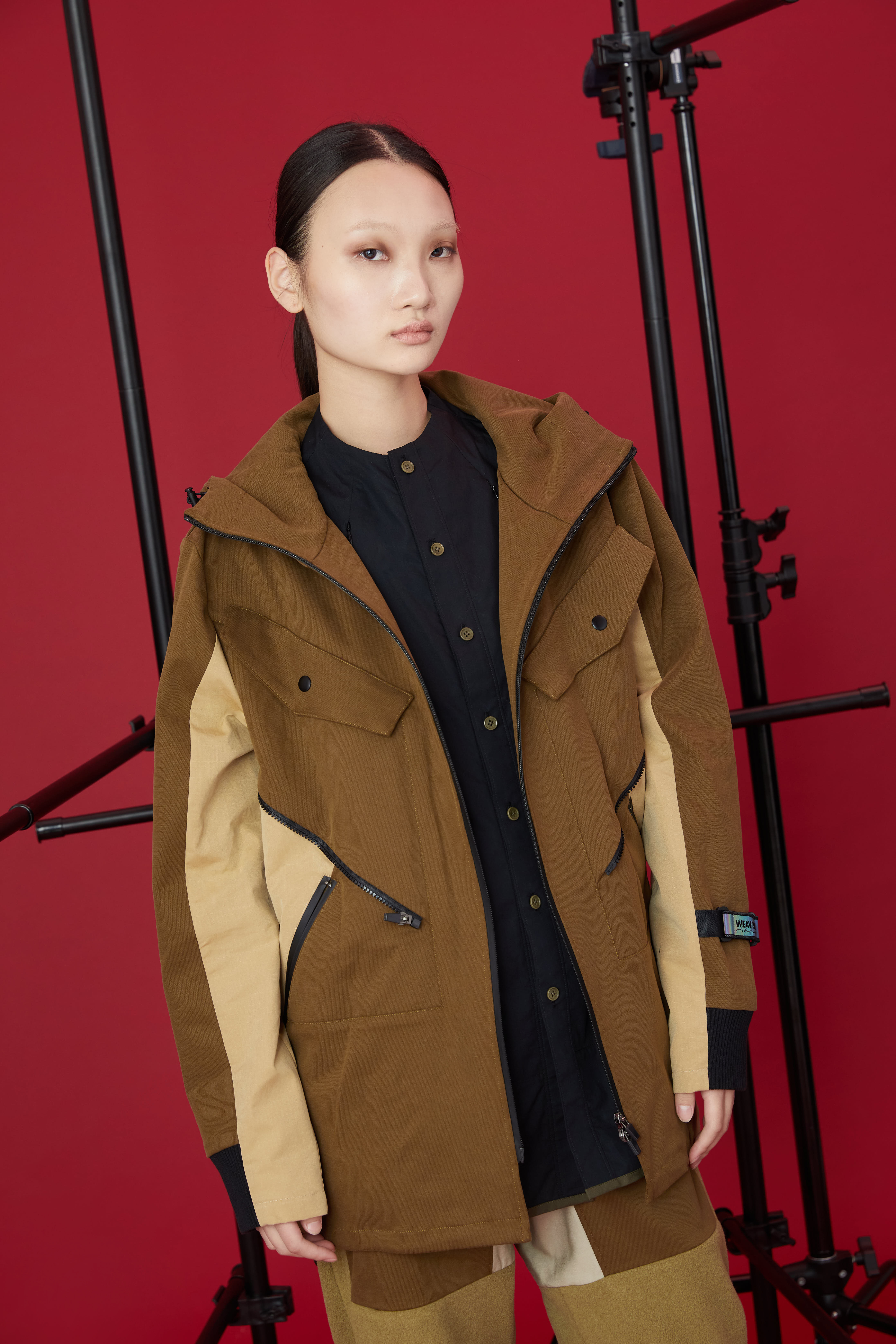 多配置功能夾克-橄欖綠