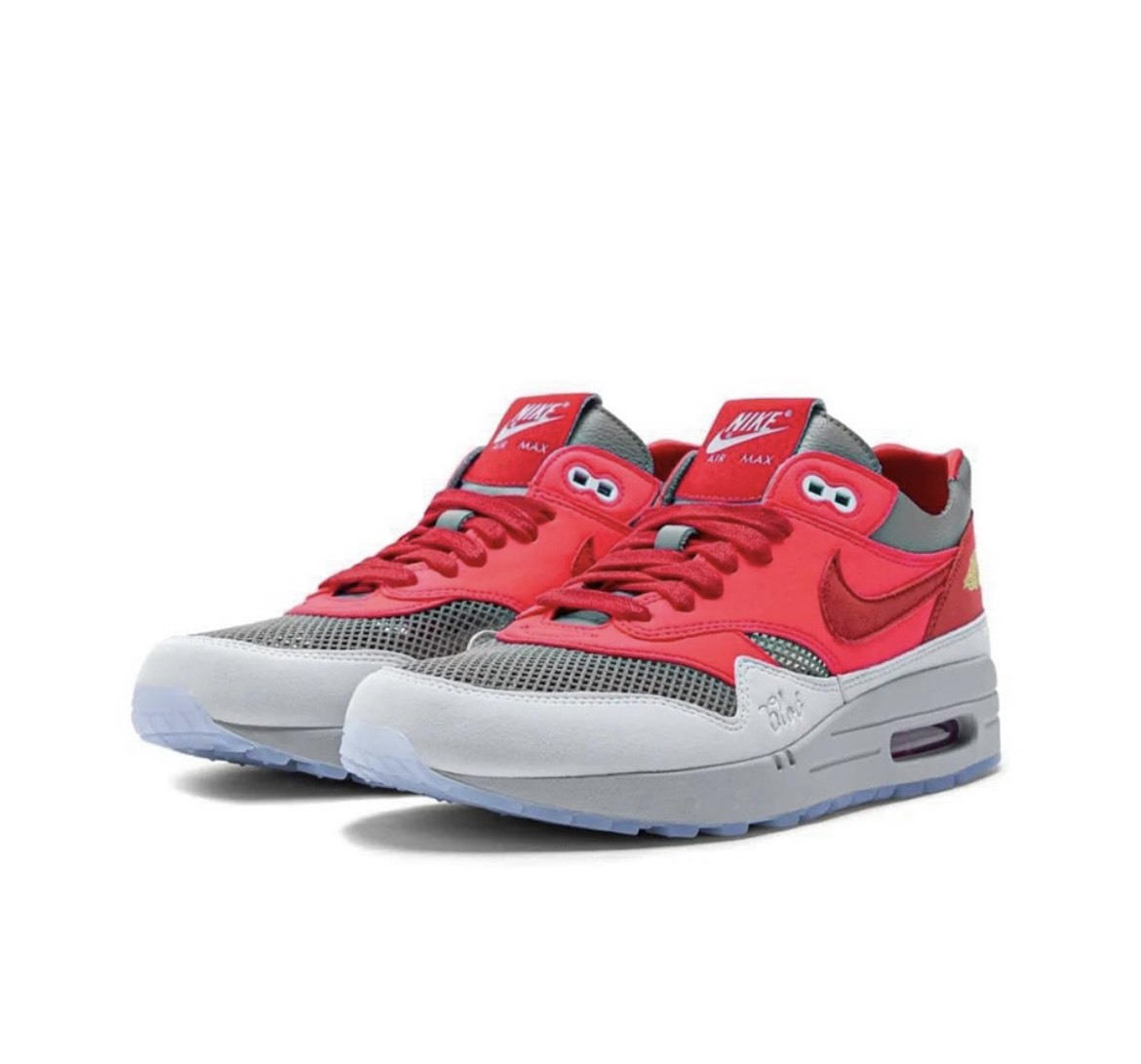 CLOT X NIKE AIR MAX 1 K.O.D Solar Red 死亡之吻3.0 灰粉