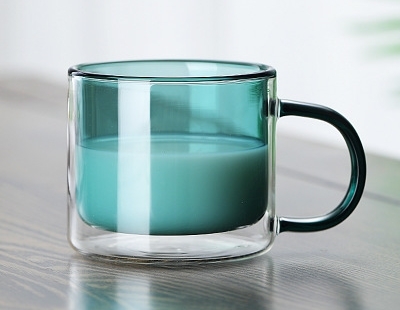 Cha Yuen - Double-layer glass tea cup